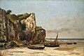 Plage de Normandie, Gustave Courbet, c. 1872/1875