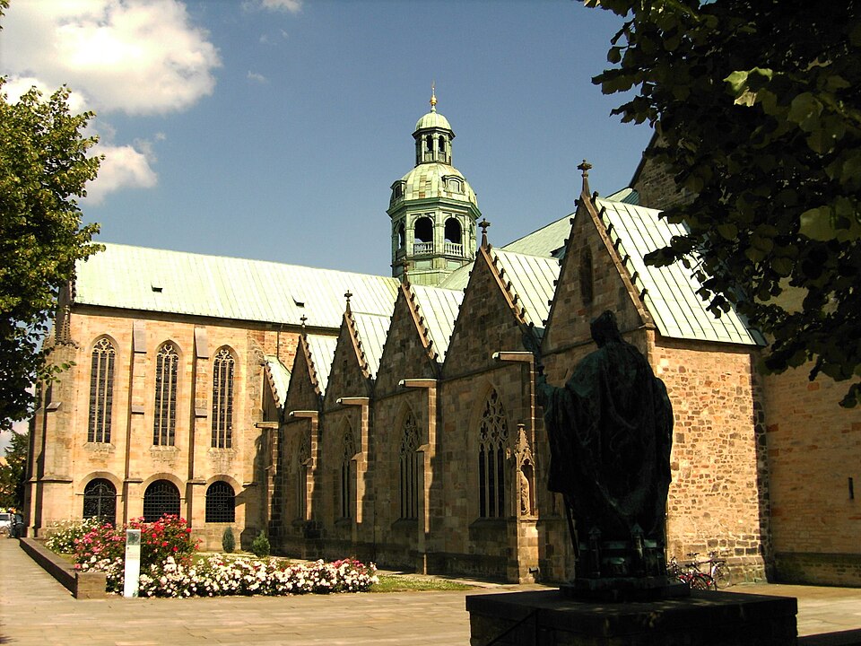File:Hildesheim Cathedral.North.Tower.JPG