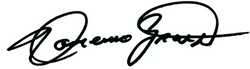 Signature of Domenico Grasso