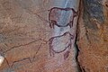 Image 63Prehistoric cave paintings at Tsodilo (from History of Botswana)