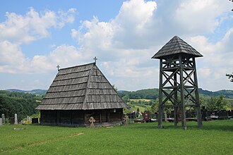 Wooden church in village Pranjani from 1827