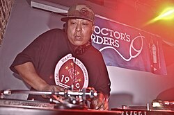 DJ Babu performing in 2010