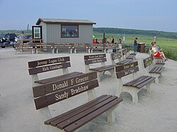 The temporary Flight 93 National Memorial