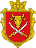 Coat of arms of Novyi Bykiv