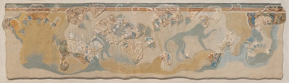 Blue Monkeys fresco