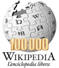 100,000 articles on the Italian Wikipedia (2005)