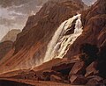 Der Pissevachefall, Johann Jakob Biedermann, 1815