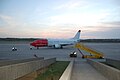 Norwegian Boeing 737-300 at Rijeka