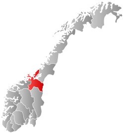 Sør-Trøndelag within Norway