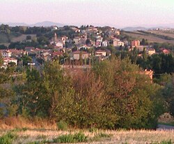 Panorama of Piagge seen from Monte S. Giovanni