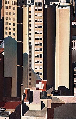 Charles Sheeler, Skyscrapers, 1922