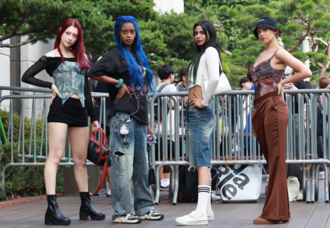 Blackswan in 2024From left to right: Gabi, Fatou, Sriya and NVee