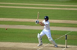 Alastair Cook batting