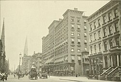 Windsor Hotel, New York, New York, 1871-73.