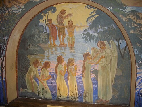 Mural from the Church of Saint-Nicaise. Reims