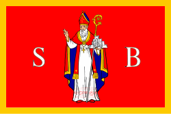 Image of the Republic of Ragusa historic flag