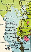 Albania ethnic map (1898)