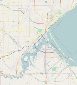 Mission Creek (Saint Louis River tributary) is located in Duluth