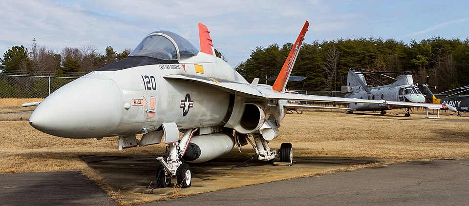 File:FA-18 Hornet Pax River Museum-1.jpg
