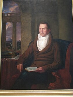 Portrait of Samuel Williams, by Allston, c. 1817