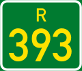 Regional route R393 shield
