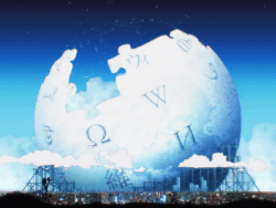 Ongoing construction of Wikipedia globe