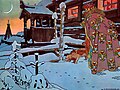 Tsar Saltan at the window