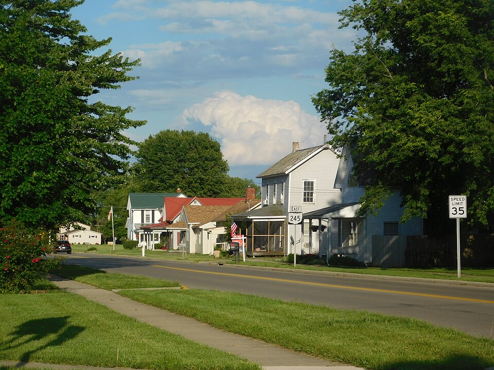 File:OH 245 in North Lewisburg.jpg