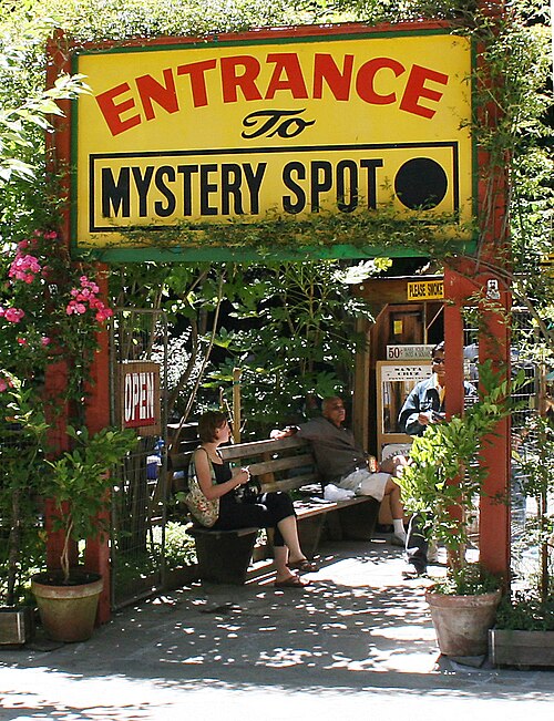 File:Mystery spot entrance.jpg