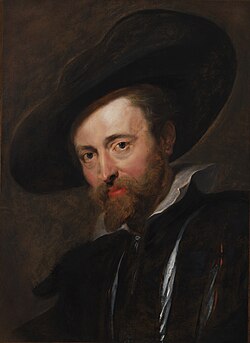Peter Paul Rubens - Self-portrait - RH.S.180 - Rubenshuis (after restoration)