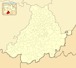 El Burguillo Reservoir is located in Province of Ávila