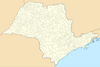 Location of Billings Reservoir in Brazil.