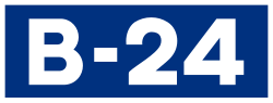Autovía B-24 shield}}