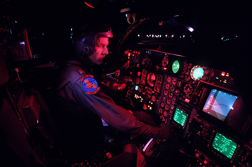 File:F-111 Night Cockpit.jpg