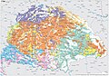 Kingdom of Hungary ethnic map (1784)