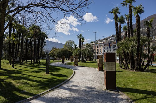 Walk of Fame Locarno is a collection of the handprints made by some of the top musicians who have visited Locarno for the Moon and Stars music festival.