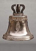 One of the bells in St. Vitus Cathedral, 2012