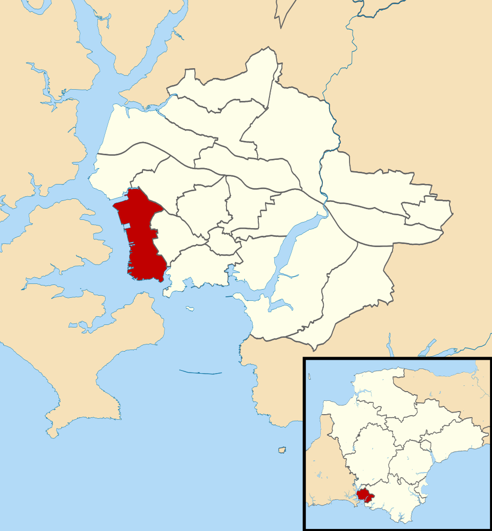File:Devonport ward in Plymouth 2003.svg