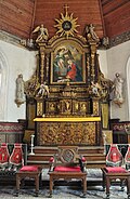 Church of Notre Dame: Altar detail