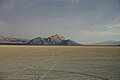 Black Rock Desert in the late afternoon before a wind storm on Aug 6, 2005