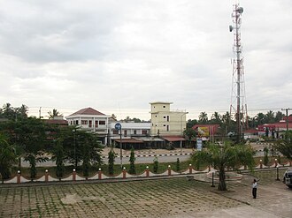 Laos Route N13 at Pakxan