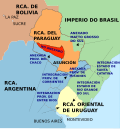 Paraguayan territories annexed by the Empire of Brazil and Argentina (1864-1873)