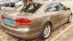 Volkswagen Passat NMS (China) Rear view