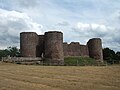 White Castle, inner ward gatehouse and curtain wall