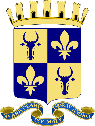 File:Coat of arms of Antananarivo.svg