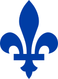 Quebec-style Fleur-de-lis (use this as the base for the Fleur-de-lis in the Chevaliers de l'indépendance flag)