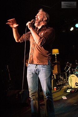 JJ Grey performing in Davenport, Iowa, in 2016