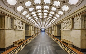 Moscow Elektrozavodskaya metro station asv2018-09