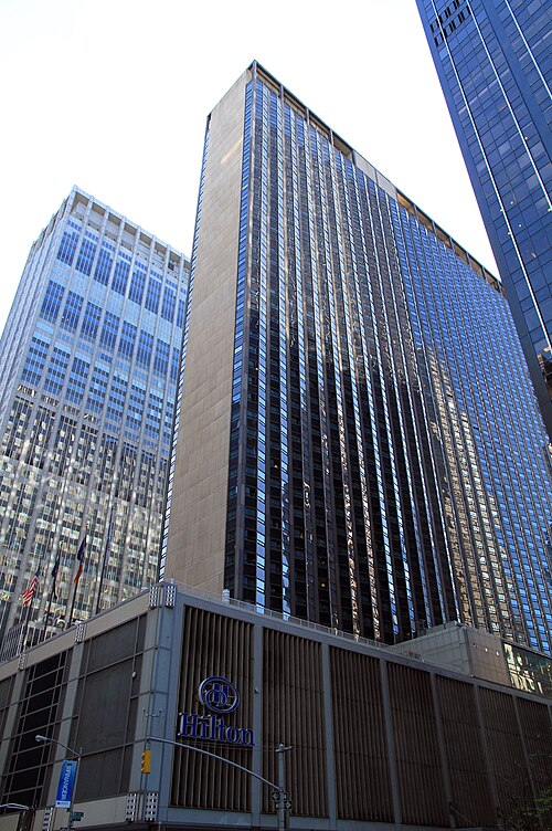 File:USA-NYC-Hilton Hotel.jpg