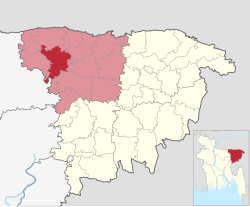 Location of Jamalganj